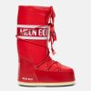 ICON RED NYLON BOOTS