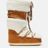 LAB69 ICON CREAM SHEARLING BOOTS