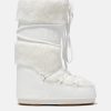 ICON WHITE FAUX-FUR BOOTS