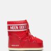 ICON LOW RED NYLON BOOTS