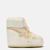 ICON LOW CREAM NYLON BOOTS