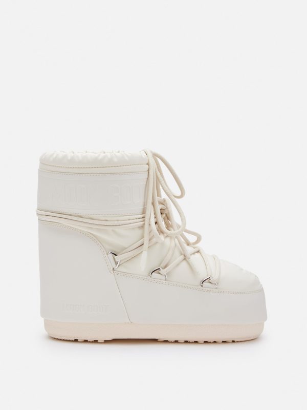 ICON LOW CREAM RUBBER BOOTS