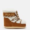 LAB69 ICON LOW BROWN SHEARLING BOOTS