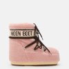 ICON LOW PINK FLEECE BOOTS