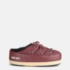 EVX BURGUNDY NYLON MULES