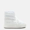 LTRACK LOW WHITE NYLON BOOTS