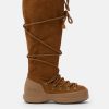 LUNA BROWN SUEDE EXTRA BOOTS