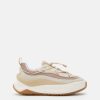 MOON247 XLACE OFF WHITE & TAUPE SNEAKERS