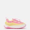 MOON247 XLACE YELLOW & PINK SNEAKERS