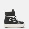 JUNIOR PARK BLACK LACE MID BOOTS