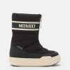 JUNIOR PARK BLACK ZIP HIGH BOOTS