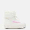 JUNIOR PARK TUBE WHITE GLITTER MID BOOTS